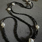 Black Diamond Pearl Necklace