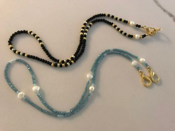 Pearl Bead Face Mask  Chains