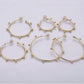 Gold Filled Hoops