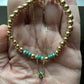 Diamond Enamel Bead Bracelets/Necklace