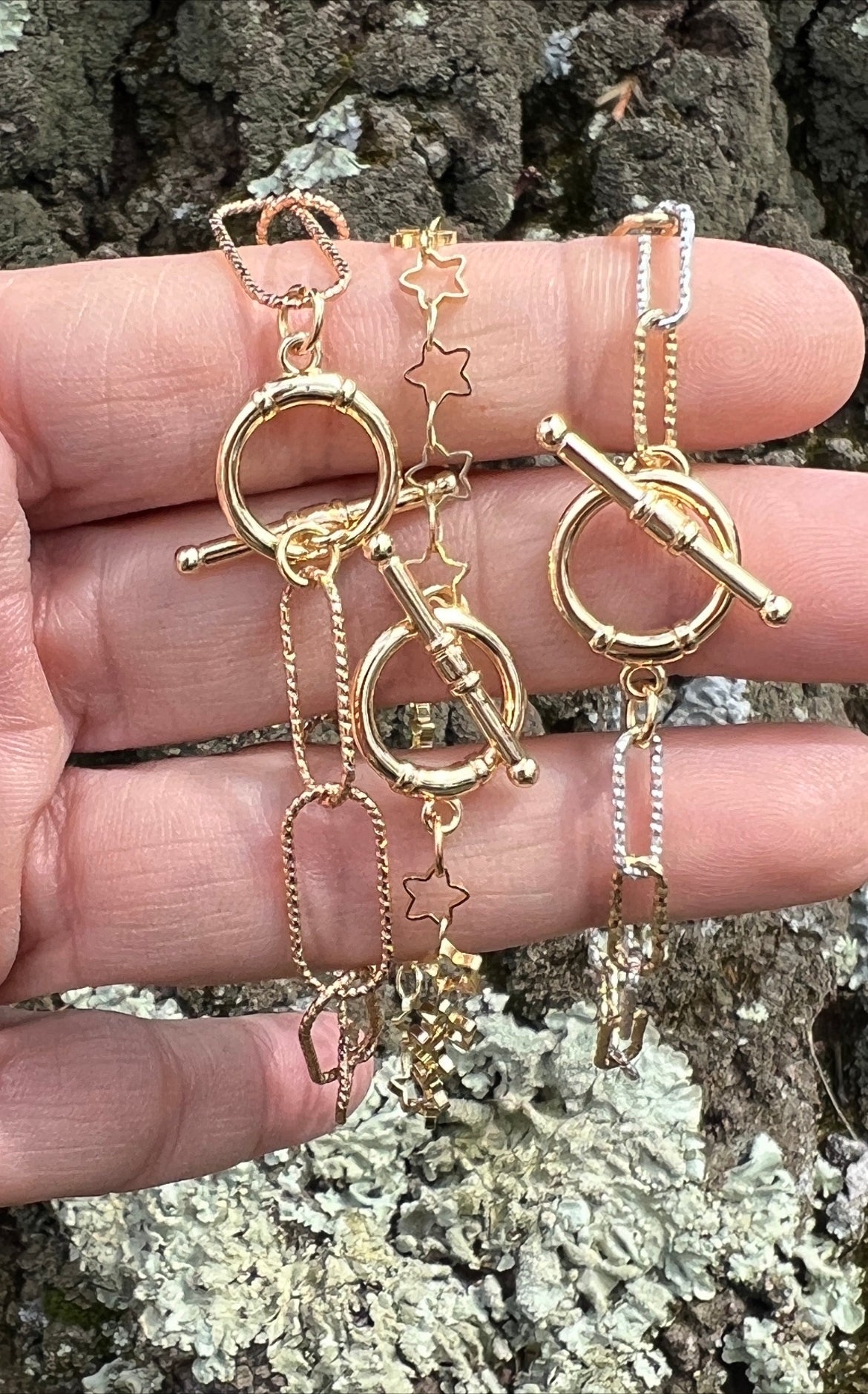 Gold Fill Chain Bracelets