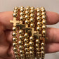Cross Hand Beaded Bracelet Collection