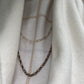 Black Gold Link Necklace