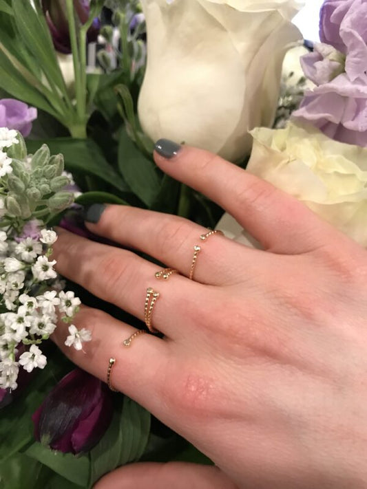 Gold Filled Dainty Rings