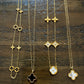 18k Gold Flower Necklaces