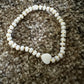 Pearl Heart Beaded Bracelet