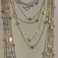 Gold Silver Ball Necklaces