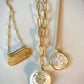 Mother Of Pearl Pendant Necklace