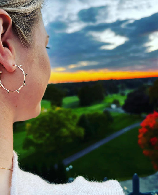 Gold Filled Hoops