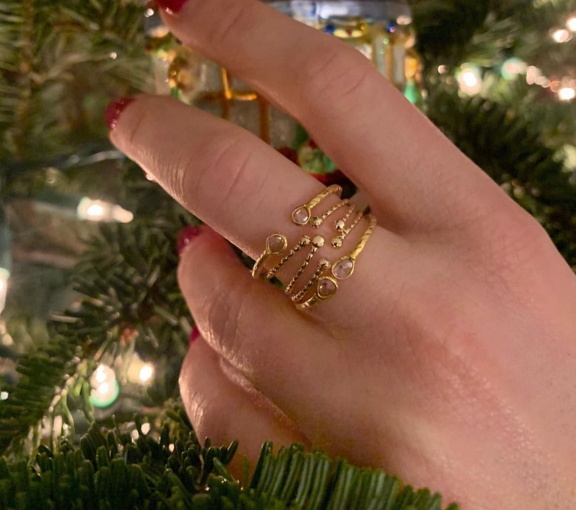 Diamond Gold Fill Rings