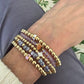 Diamond Enamel Bead Bracelets/Necklace