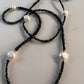 Black Diamond Pearl Necklace