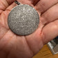Circle Diamond Pendant Necklace