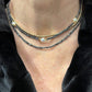 Black Diamond Pearl Bead Necklaces