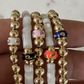 Diamond Enamel Bead Bracelets/Necklace