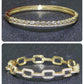 CZ Gold Fill Bangles