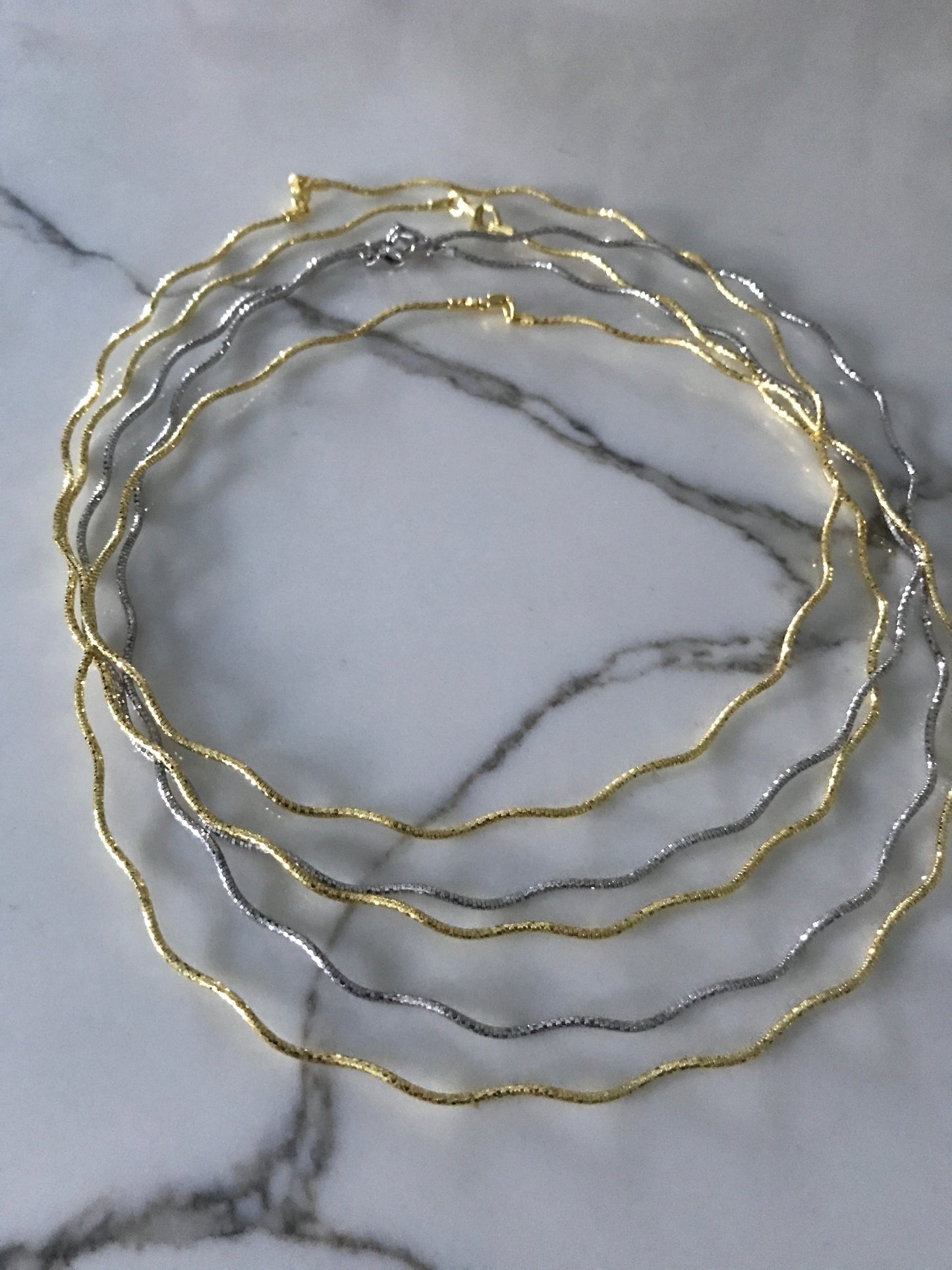 Silver Gold Chokers/Necklaces