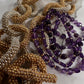 Silver Gold Chain Link Necklace
