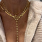 Dainty CZ Cross Necklace