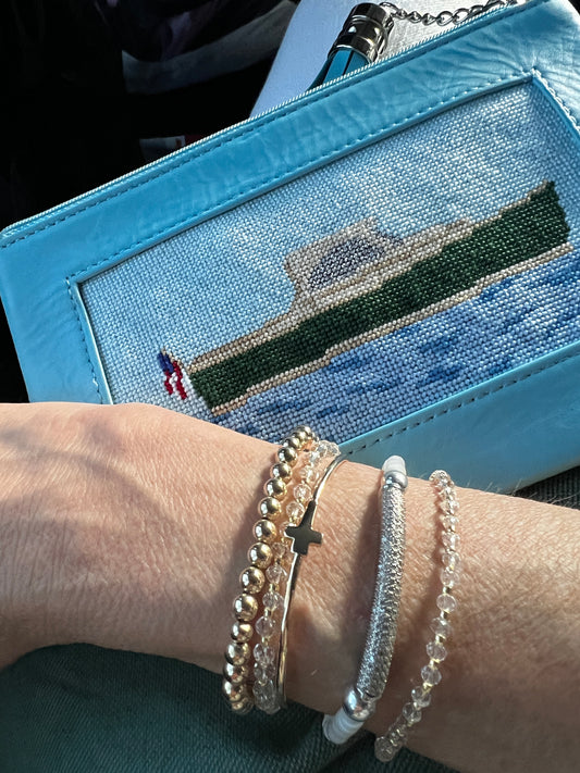 Gold Fill Cross Bracelet