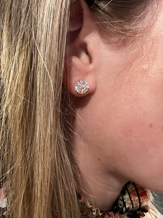 Lab Diamond Earrings