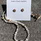 Diamond and Pearl Necklace