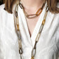 Chain Hand Bead Necklace