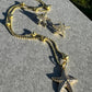 CZ or Enamel Starfish Necklace