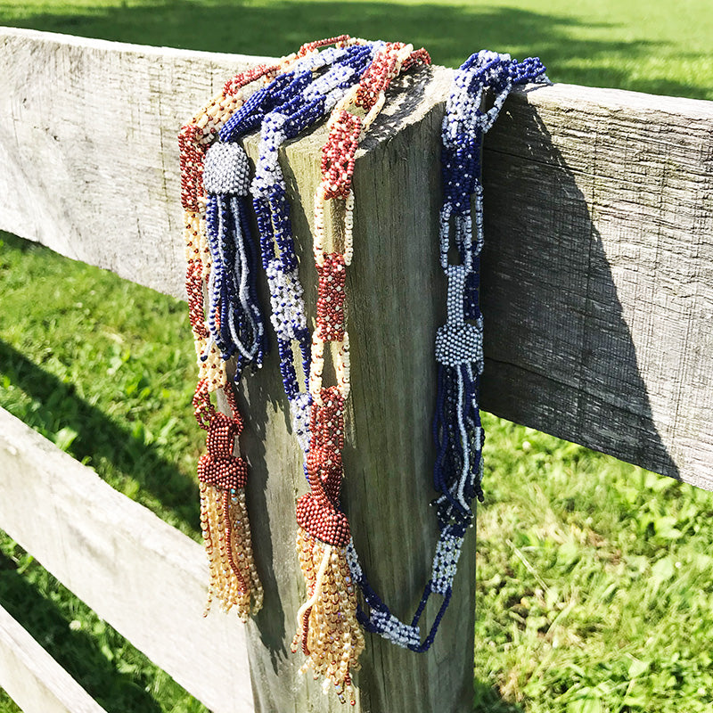 Handmade Beaded Lariats