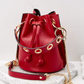 Bucket Bag Leather or Faux Fur