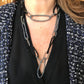 Chic Chain Link Beaded Necklace